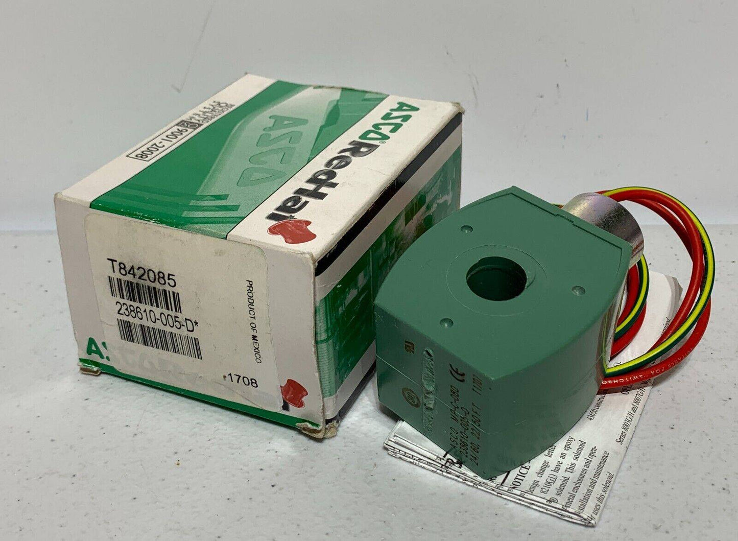 Asco 9001-2008 ISO Solenoid Valve T842085 - Chase Surplus