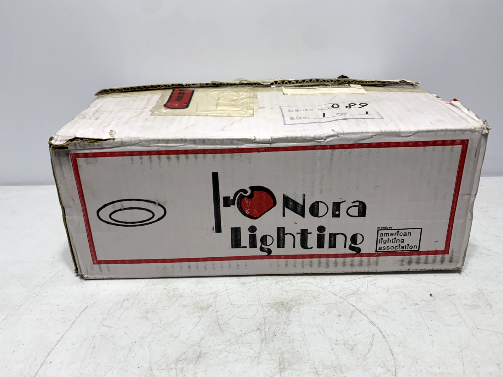 Nora Lighting NR-401W 4 Inch Metal Trim Ring 5/8 Inch White (lot of 12) - Chase Surplus