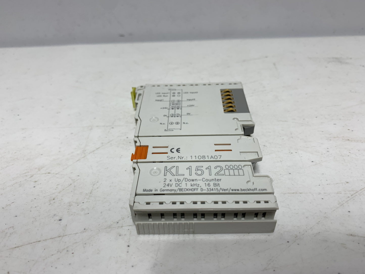 Beckhoff KL1512 2x Up/Down Counter 24VDC 1kHz 16 Bit - Chase Surplus