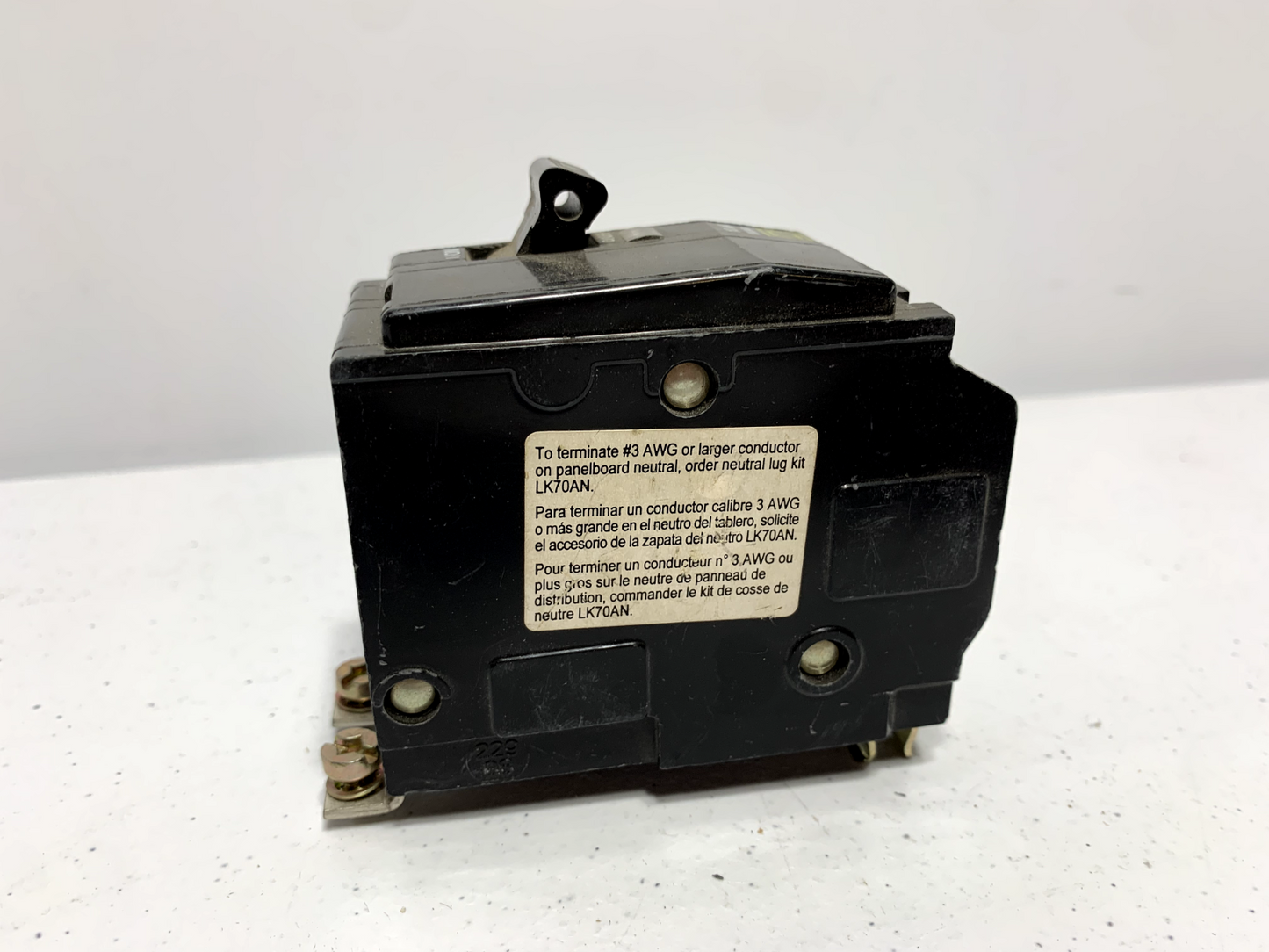 Square D AB5508 Circuit Breaker Type QOB 70 Amp 120/240 VAC 2 Pole