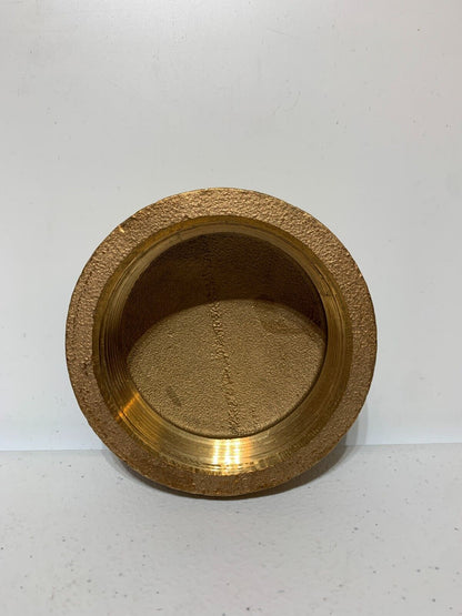 Merit Brass XNL116-48 Lead Free Brass Cap 3" - Chase Surplus