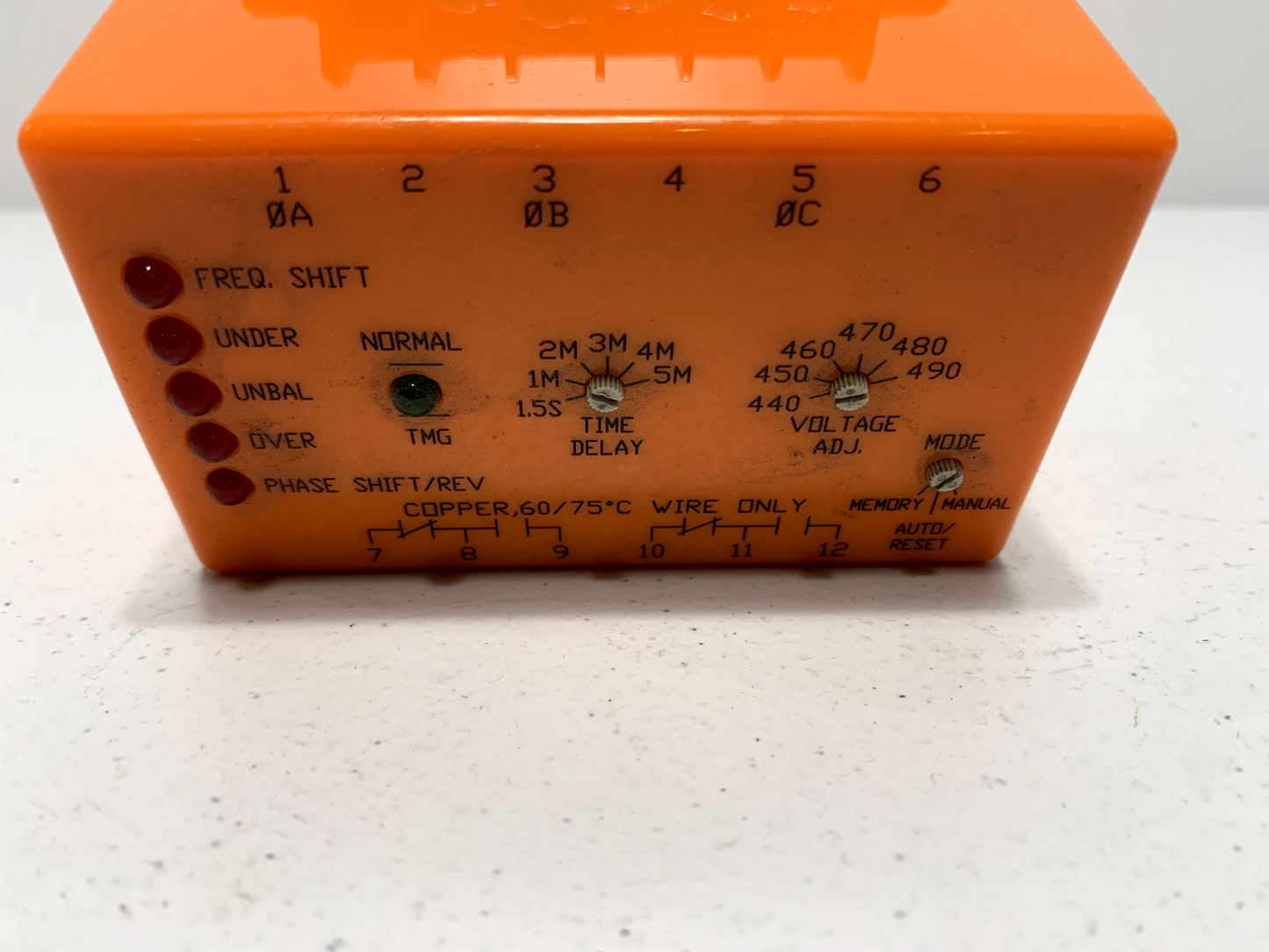 Diversified Electronics SLM-440-ASE Phase Monitor 3 Amp 600V