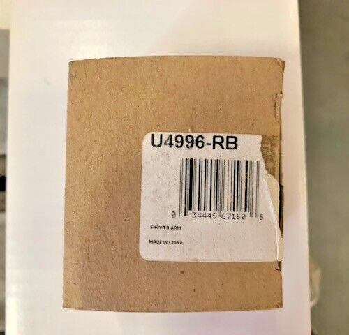 Delta U4996-RB 3" Ceiling Mounted Shower Arm and Shower Arm Flange