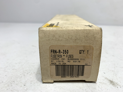 Cooper Bussmann FRN-R-350 Fusetron Dual-Element Time-Delay Fuse 350 Amp 250VAC